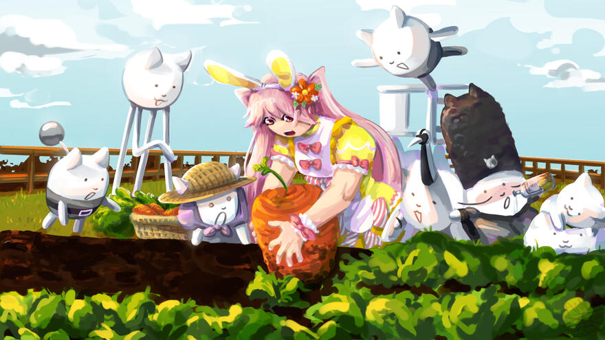 carrot garden carrot garden